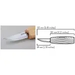 Zestaw 3 narzędzi do rzeźbienia łyżek BeaverCraft z akcesoriami w etui ze skóry