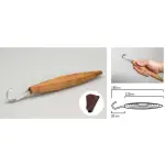 Zestaw 3 narzędzi do rzeźbienia łyżek BeaverCraft z akcesoriami w etui ze skóry