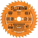 Tarcza do cięcia poprzecznego drewna CMT 165x20 mm Z36 ultracienka