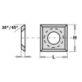 Płytka wymienna 10,5x10,5x1,5 mm d=4,0 CMT 105105 / 1szt