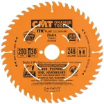 Tarcza do cięcia poprzecznego drewna CMT 200x30 mm Z48 ultracienka