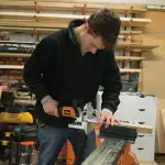 Kołkownica Triton TDJ600 Frezarka do połączeń kołkowych