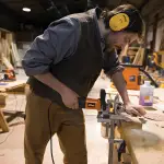 Kołkownica Triton TDJ600 Frezarka do połączeń kołkowych