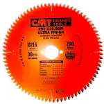 Tarcza do cięcia poprzecznego drewna CMT 216x30 mm Z80