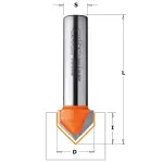 Frez bruzdujący, D=31,7 I=19 A=90 S=8, CMT 915.317.11