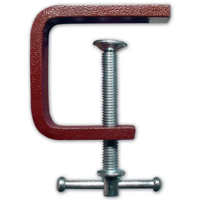 Ścisk typu G 7 cm płaskownik stalowy 16x6 mm PIHER