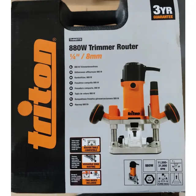 Frezarka górnowrzecionowa Triton TMNRTR 880W