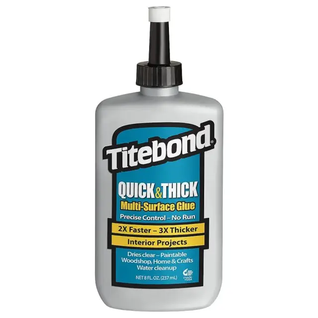 Titebond Quick & Thick - Szybkoschnący klej do drewna 237 ml