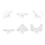 Piher Szczęka regulowana kątowa kpl. 2 szt do ścisków pełnopowierzchniowych PRL