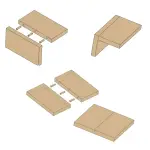 Kompletny zestaw do połączeń kołkowych DowelJigKit Milescraft