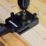 Kompletny zestaw do połączeń kołkowych DowelJigKit Milescraft