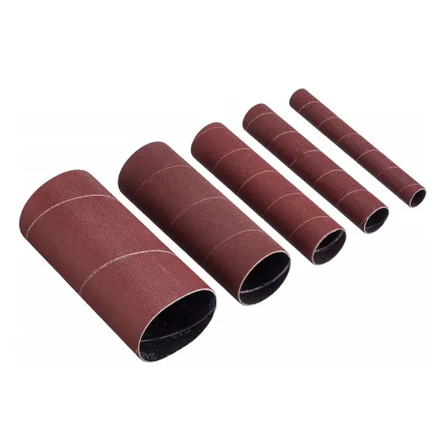 P240 Tuleje szlifujące z nasypem korundu, 5 szt. 115 mm