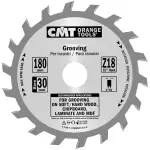 Tarcza rowkująca do drewna CMT 180x30 mm Z18 szer. 3 mm