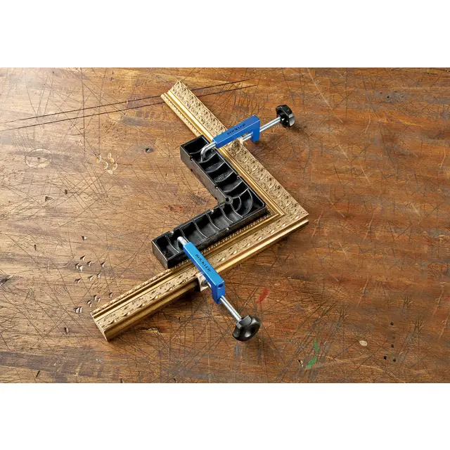 Rockler Clamp-It kątownik montażowy + 2 Uniwersalne ściski