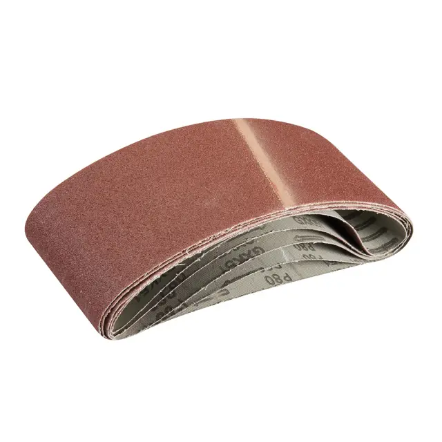 P80 Taśma szlifierska 100x610 mm, 5 szt. do Triton TSPST450