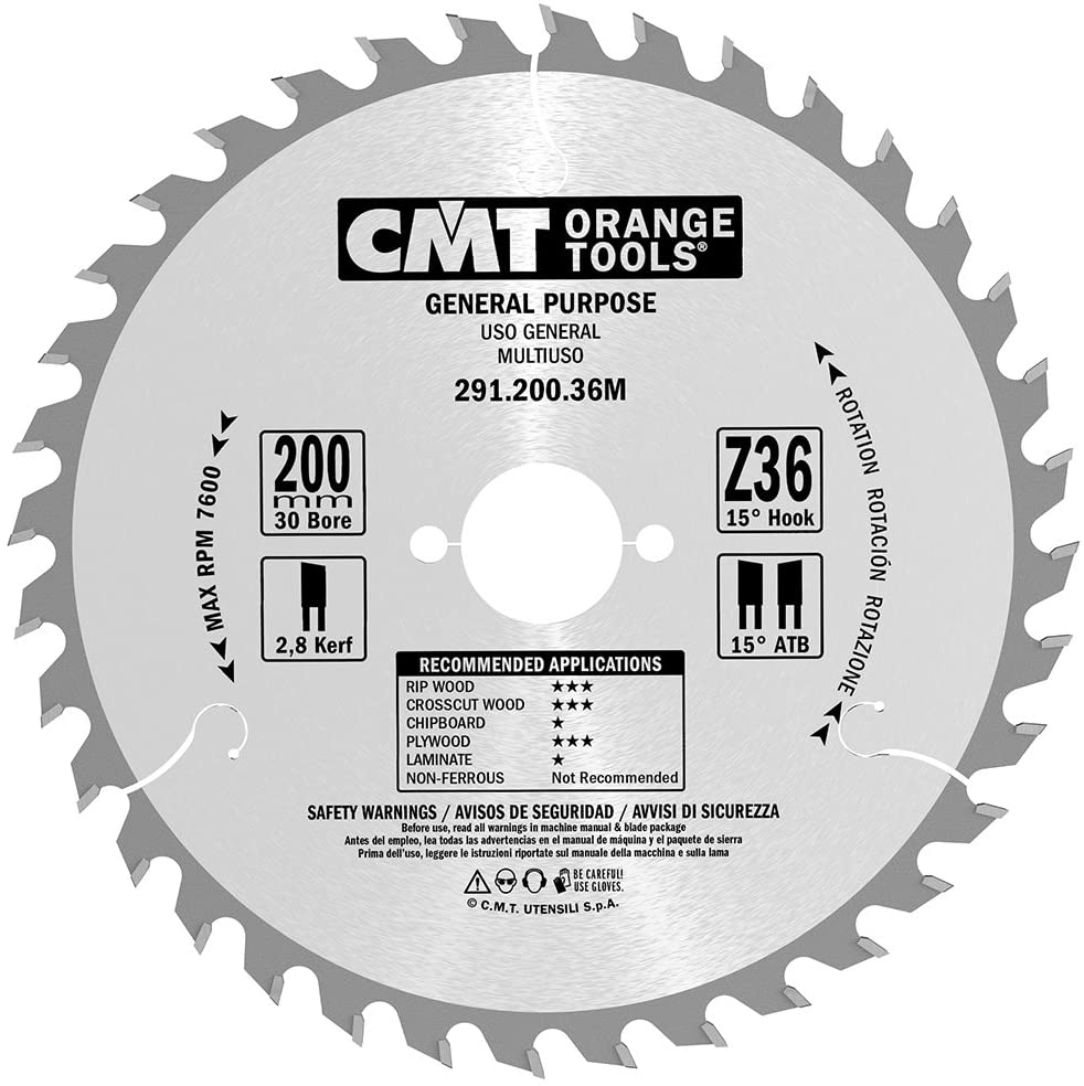 CMT tarcza uniwersalna 200x30 mm Z36
