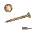 4 x 50 mm wkręty do drewna TORX 200 szt samowiercące