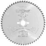 Tarcza do cięcia poprzecznego drewna CMT 260x30 mm Z60