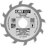 Tarcza rowkująca do drewna CMT 150x30 mm Z12 szer. 2 mm