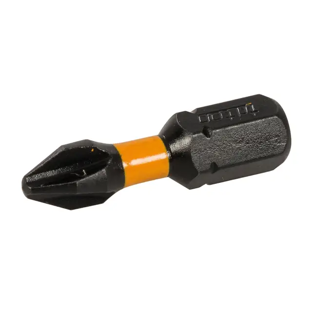 PH2 25 mm Phillips bit udarowy Triton 3 szt