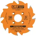 Frez do lamelek CMT D=100 F=22 Z=8, 240.008.04
