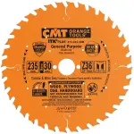 Tarcza uniwersalna do drewna CMT 235x30 mm Z36 ultracienka