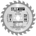 Tarcza uniwersalna do drewna CMT 165x20 mm Z24