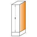Frez prosty 2 łożyska D=19 I=50.8 L=115 Z=3+3 S=12, 906.690.41B