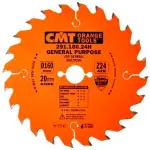 Tarcza uniwersalna do drewna CMT 160x20 mm Z24