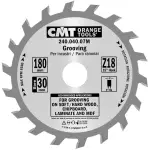 Tarcza rowkująca do drewna CMT 180x30 mm Z18 szer. 4 mm
