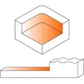 Frez do planowanie płaszczyzn D=38 I=12 L=60 S=12x35, CMT 663.005.11