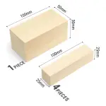 BeaverCraft Bloki rzeźbiarskie z drewna lipowego 5 sztuk