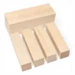 BeaverCraft Bloki rzeźbiarskie z drewna lipowego 5 sztuk