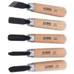 Zestaw snycerski Narex dłuta rzeźbiarskie 5 szt