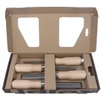 Zestaw dłut stolarskich Narex 6–12–20–26