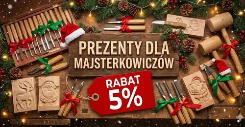 Świąteczne prezenty dla majsterkowiczów – zestawy do rzeźbienia, piły japońskie i Pocket-Hole