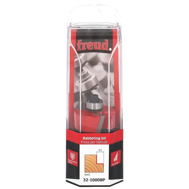Frez do wręgowania z łożyskiem Freud D=31,75, A=8 mm (trzpień), 32-10008P