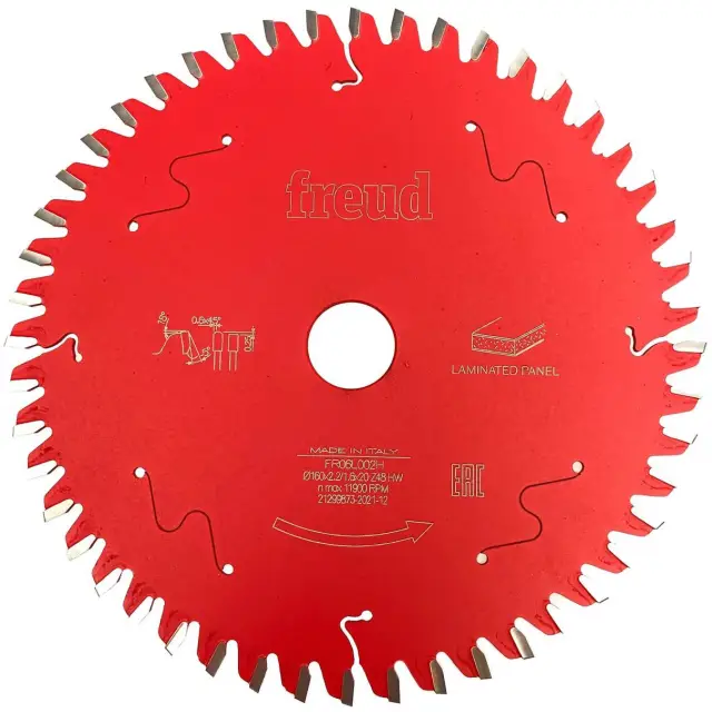 Tarcza do laminatu, Freud D=160 B=2,2 b=1,6 d=20 Z=48, FR06L002H