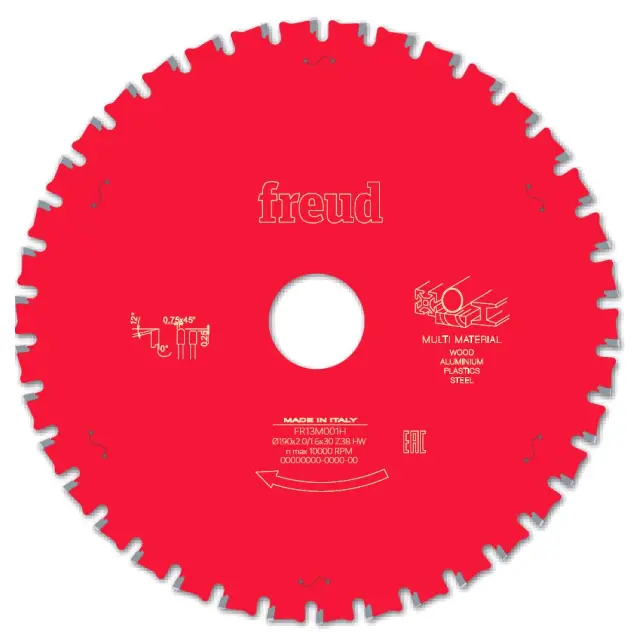 Tarcza Multi-Material, Freud D=160 B=2,0 b=1,6 d=20 Z=30, FR06M001H