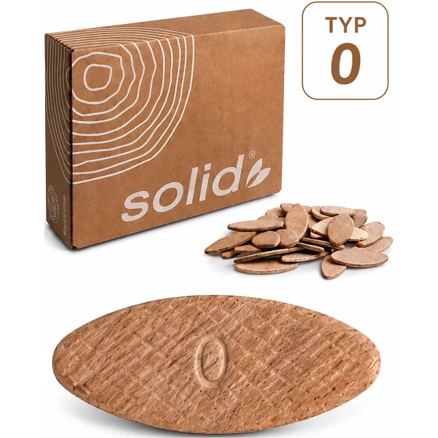 Lamelki bukowe Solid 0 - 500 szt.