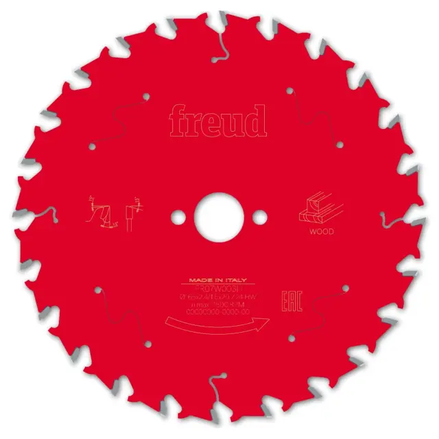 Tarcza do cięcia wzdłużnego drewna 165x20 mm Z24 Freud