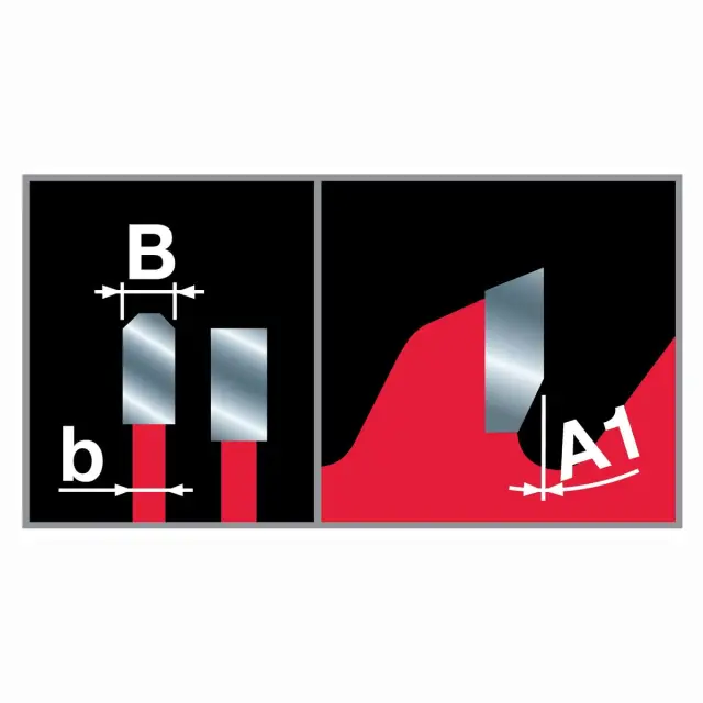 Tarcza 165x20 mm Z48 HLTCG do HPL Freud