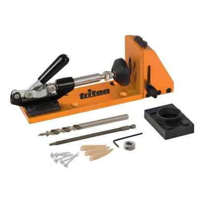 Szablon wiercenia Pocket-Hole Jig, 7 elem. - Triton TW7PHJ