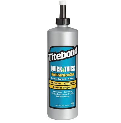 Titebond Quick & Thick - Szybkoschnący klej do drewna 473 ml
