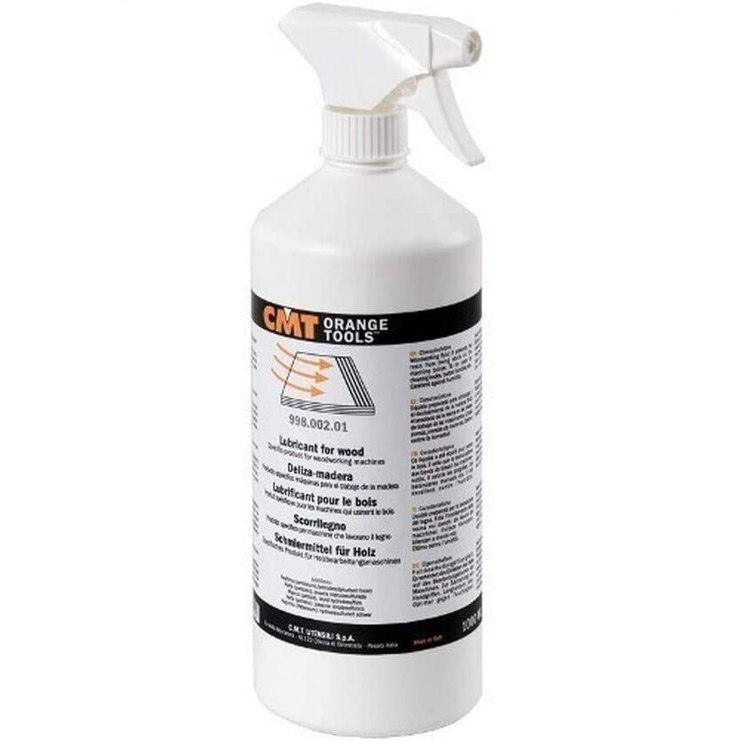 Lubrykant CMT 1L, ułatwia posuw materiału na stole maszyny, spray czyszczący, 998.002.01