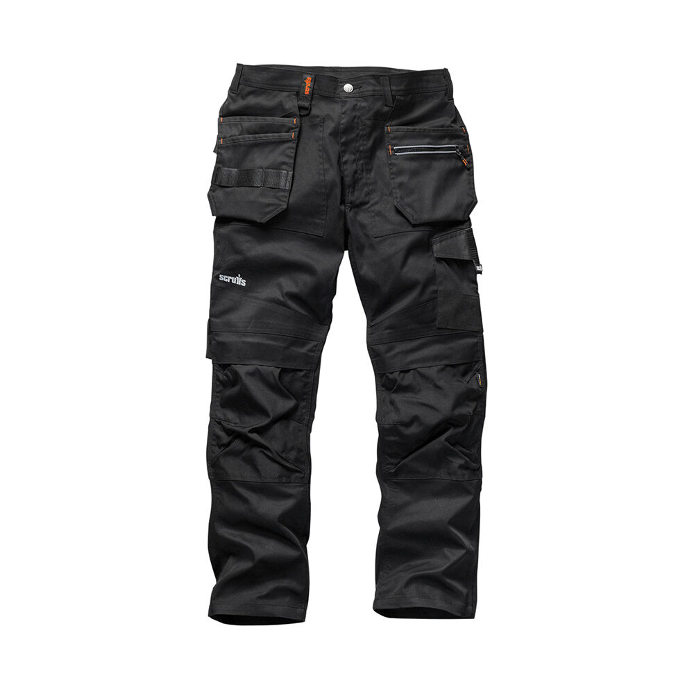 Scruffs Spodnie roboczne Trade Flex, czarne